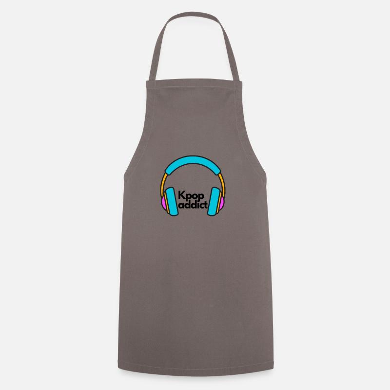 Kpop addict - Tablier de cuisine - gris