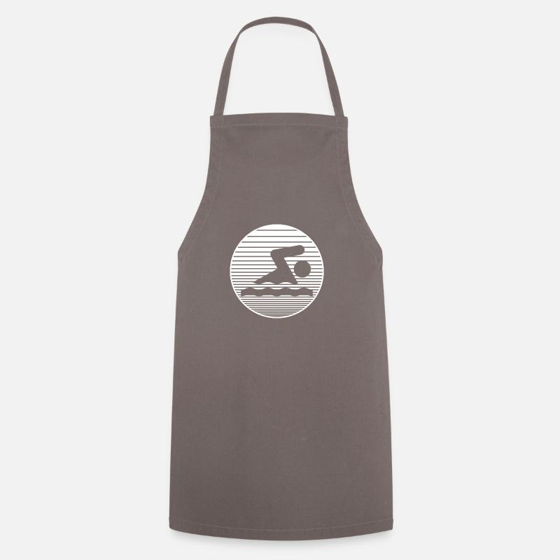 swim - Cooking Apron - grey