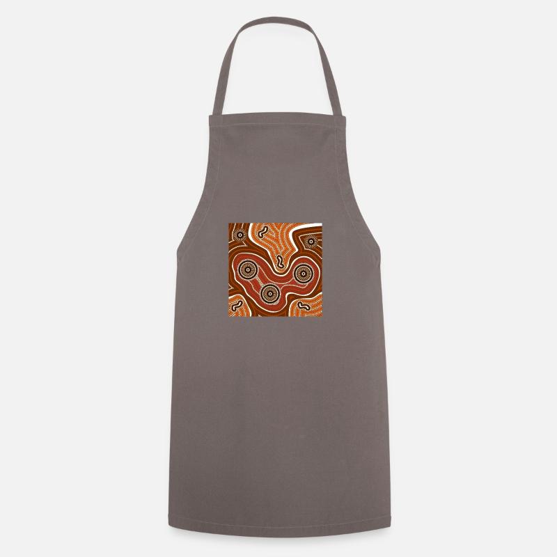 3 identiques et différents - Tablier de cuisine - gris