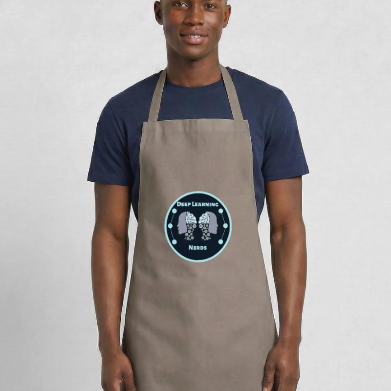 Artificial Intelligence - Deep Learning Nerds Logo Cooking Apron