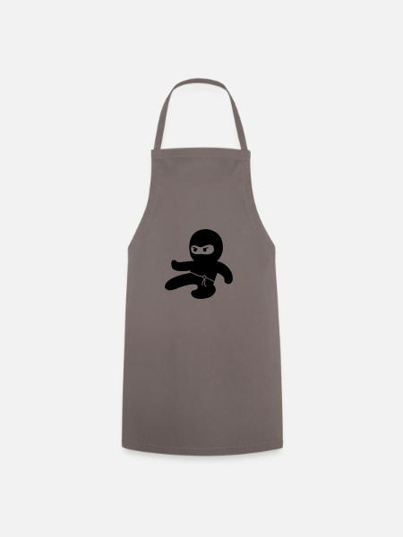 Ninja - Kochschürze - Grau