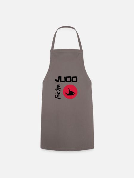 Judo - Tablier de cuisine - gris