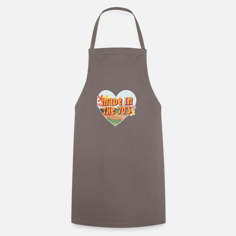 Made in the 70s - Cooking Apron - grey