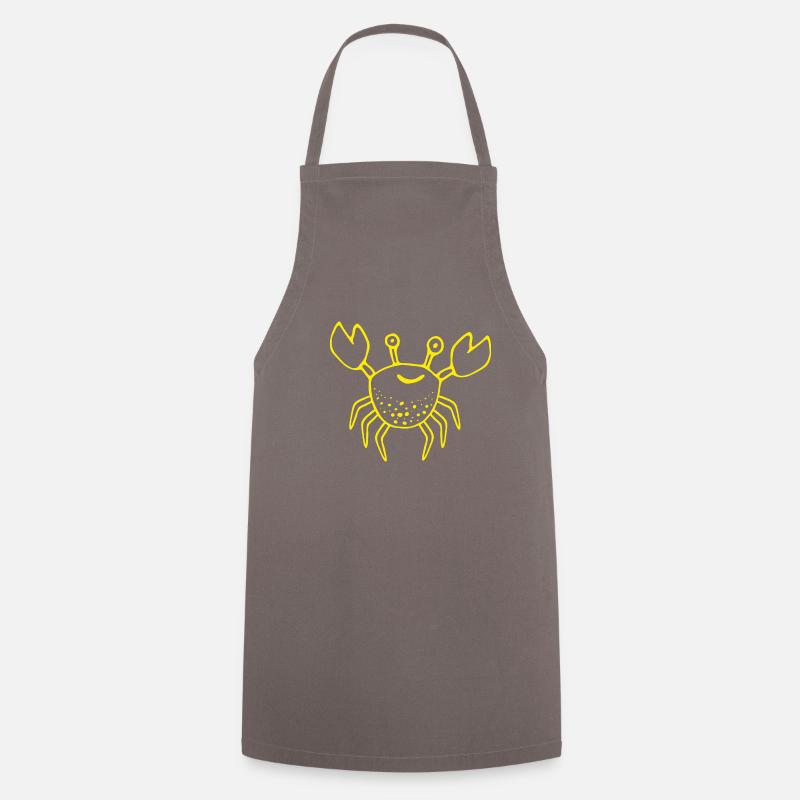 KREBS jaune - Tablier de cuisine - gris