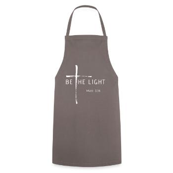 be the light - Kochschürze - Grau - Vorne - AI Model Male 185 dark (185cm)