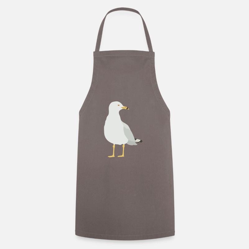 gull - Cooking Apron - grey