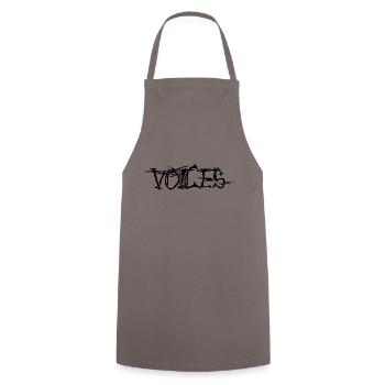 Voices - Tablier de cuisine - gris - Devant - AI Model Male 185 dark (185cm)