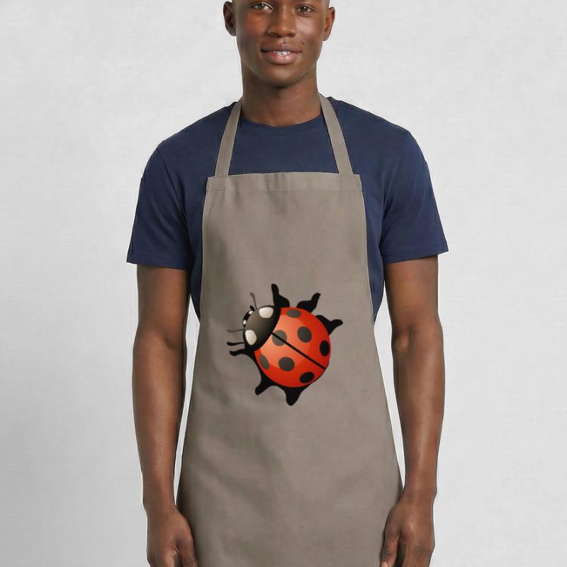 Ladybug red gift present idea Cooking Apron