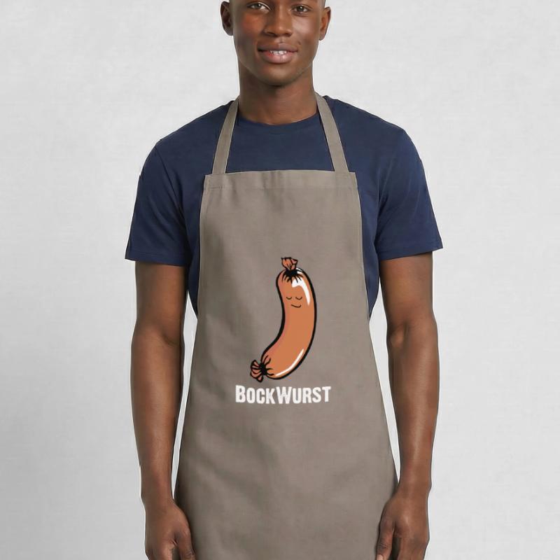 Bockwurst, Augsburger, Knackwurst oder Brühwurst Kochschürze