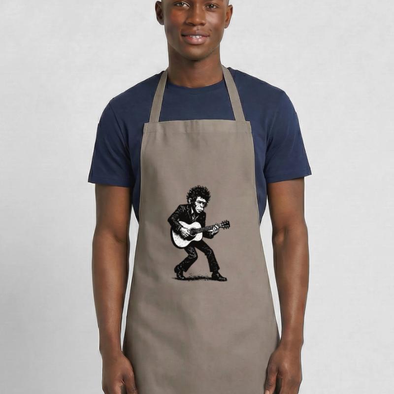 Auteur-compositeur-interprète | Le Singe Danseur Tablier de cuisine