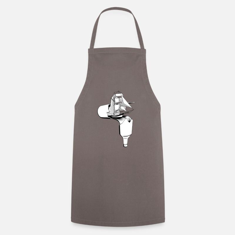 Flaschenschiff - Cooking Apron - grey