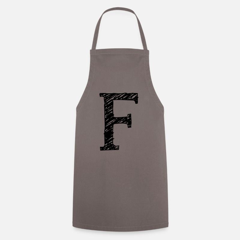 F - Cooking Apron - grey