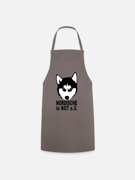 Nordische in Not e.V. - Kochschürze - Grau