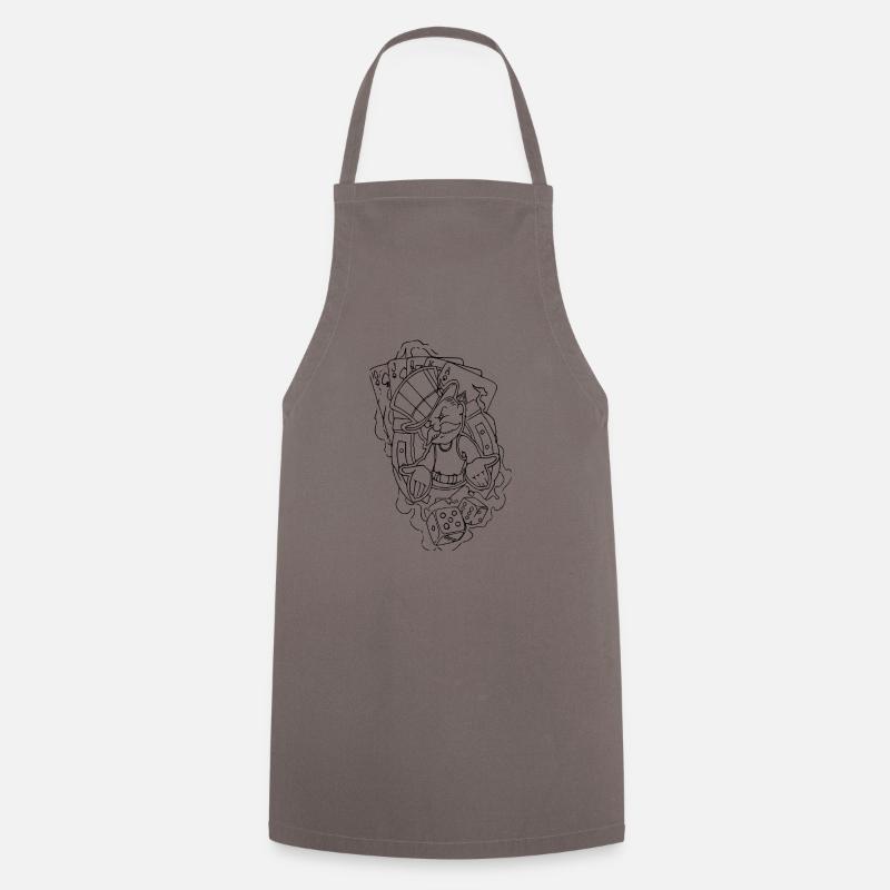 Game cards - Cooking Apron - grey
