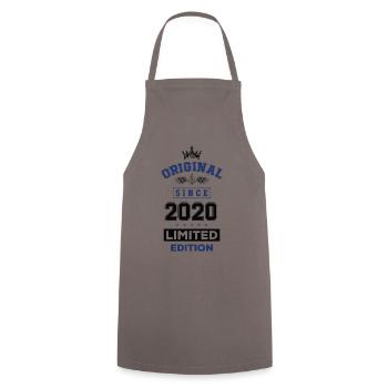 Anniversaire édition limitée 2020 - Tablier de cuisine - gris - Devant - AI Model Male 185 dark (185cm)