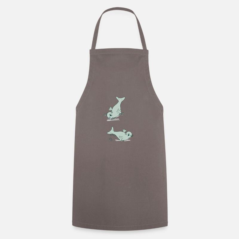 Robbe - Tablier de cuisine - gris