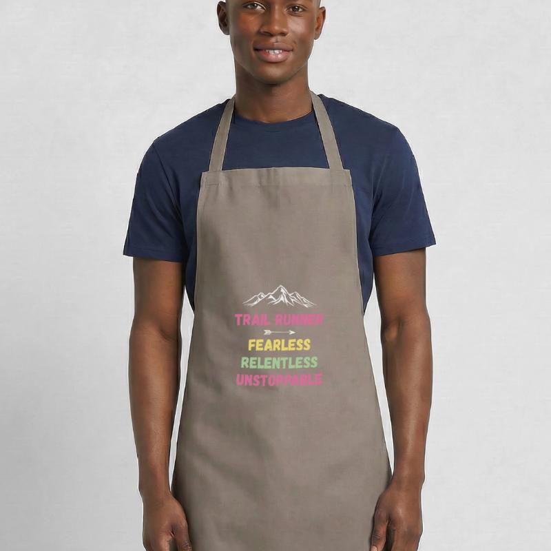 Trail Runner - Intrépide. Implacable. Imparable. Tablier de cuisine