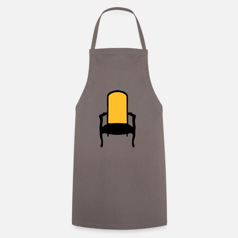 old armchair chair 2 - Cooking Apron - grey