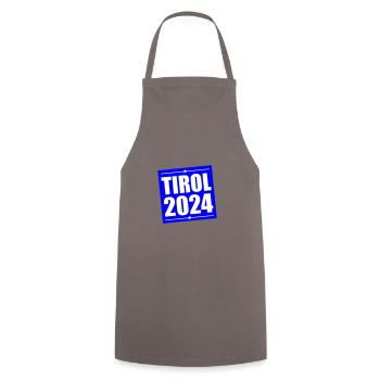 Tyrol 2024 - Tablier de cuisine - gris - Devant - AI Model Male 185 dark (185cm)