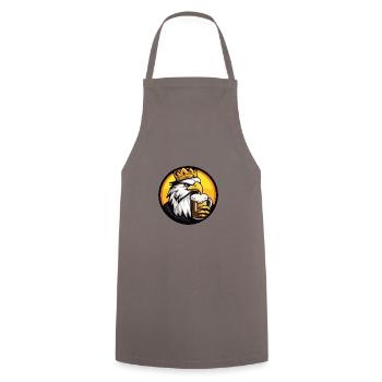 Bande dessinée Eagle Beer - Tablier de cuisine - gris - Devant - AI Model Male 185 dark (185cm)