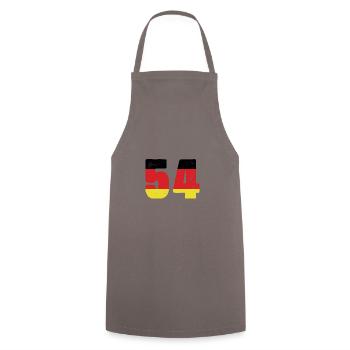 Maillot 54 numéros Allemagne - Tablier de cuisine - gris - Devant - AI Model Male 185 dark (185cm)