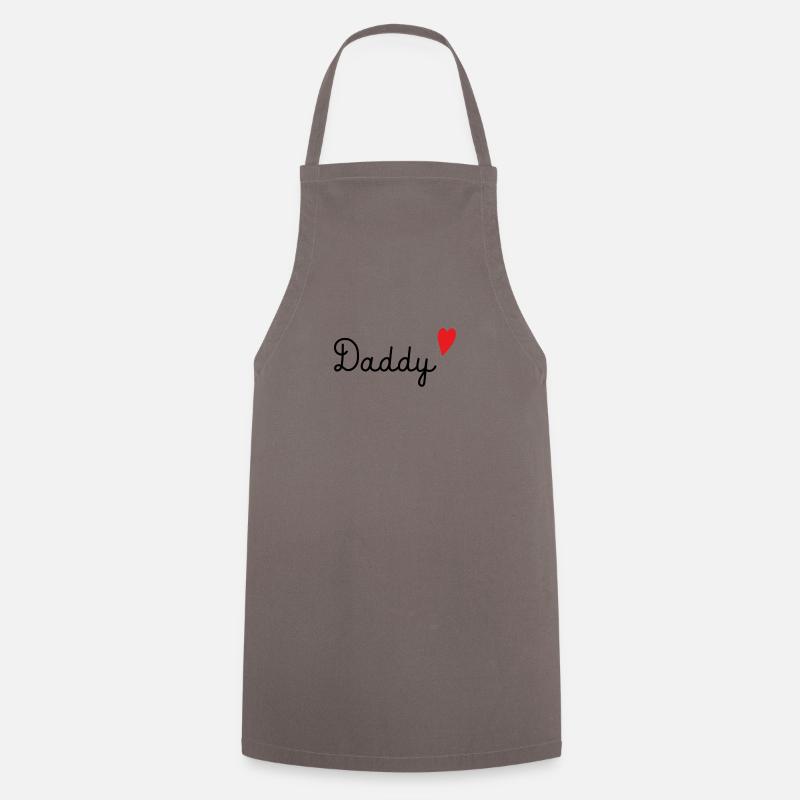 papa ours - Tablier de cuisine - gris