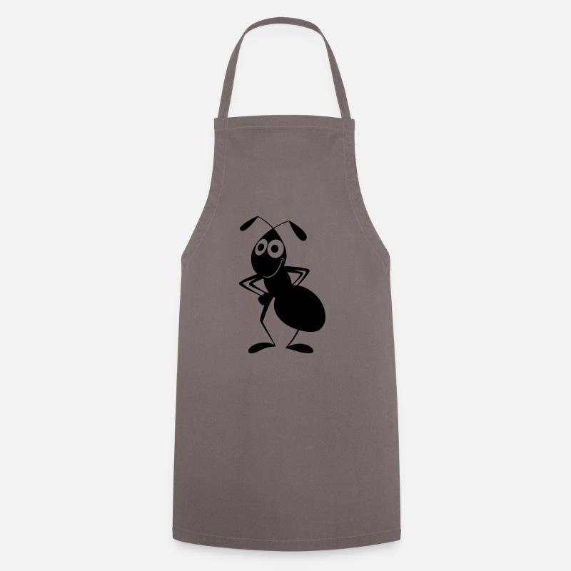 ant - Cooking Apron - grey