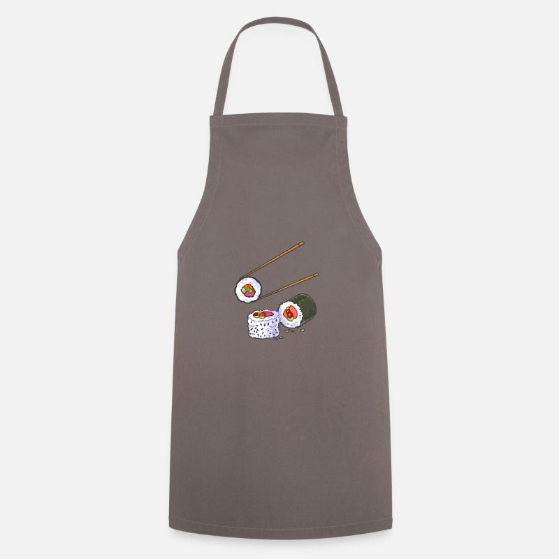 Sushi - Cooking Apron - grey