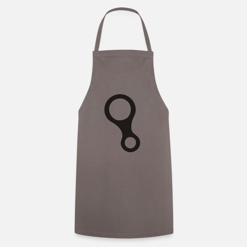 abseiling - rappeling - Cooking Apron - grey