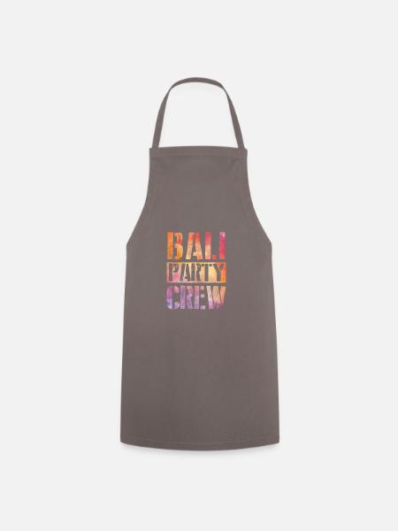 Bali Party Crew - Kochschürze - Grau