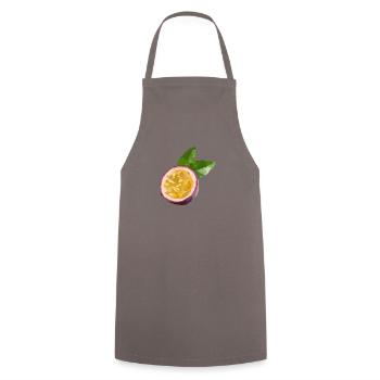Fruit de la passion - Tablier de cuisine - gris - Devant - AI Model Male 185 dark (185cm)