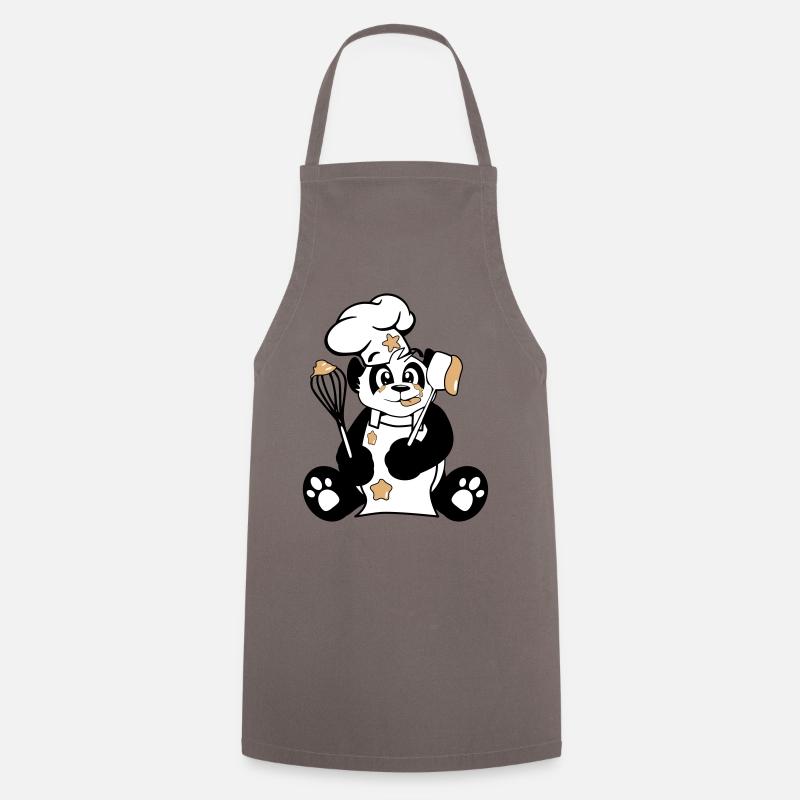 panda_topchef - Tablier de cuisine - gris