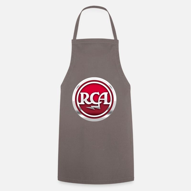 RCA Logo Rouge/Blanc - Tablier de cuisine - gris