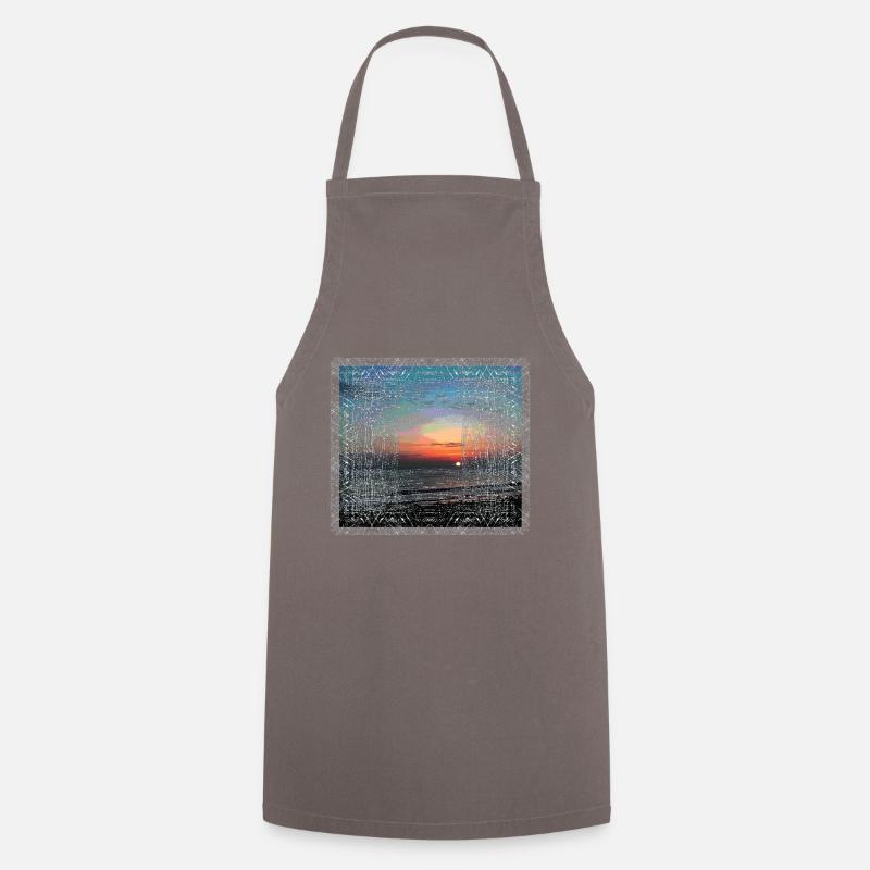 sea - Cooking Apron - grey