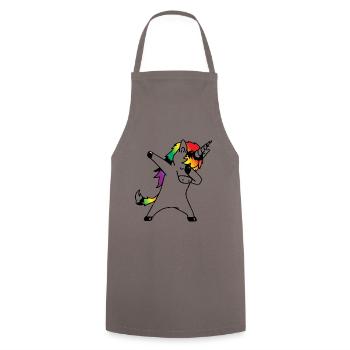 Unicorn unicorn unicorns mythical animal mythical creature - Cooking Apron - grey - Front - AI Model Male 185 dark (185cm)