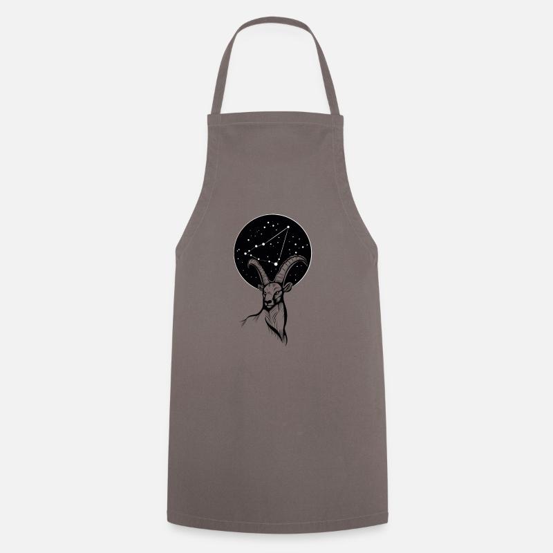 Capricorn - Cooking Apron - grey
