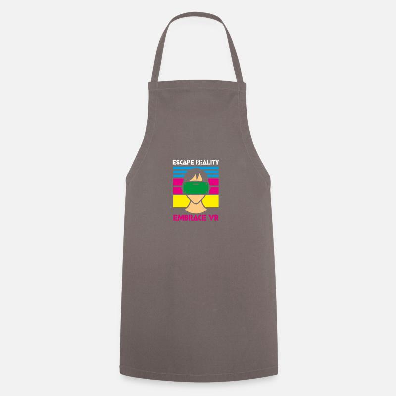 VR Glasses Virtual Reality Gaming - Cooking Apron - grey