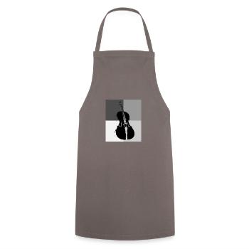 cello - Cooking Apron - grey - Front - AI Model Male 185 dark (185cm)
