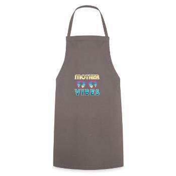 Fête des Mères Maman Maman Maman - Tablier de cuisine - gris - Devant - AI Model Male 185 dark (185cm)