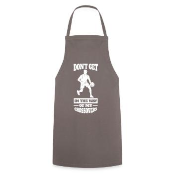 Basketball - Cooking Apron - grey - Front - AI Model Male 185 dark (185cm)
