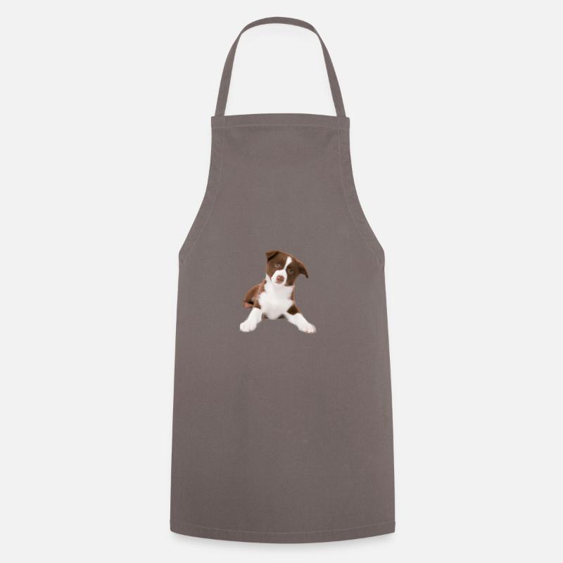 Puppy - Cooking Apron - grey