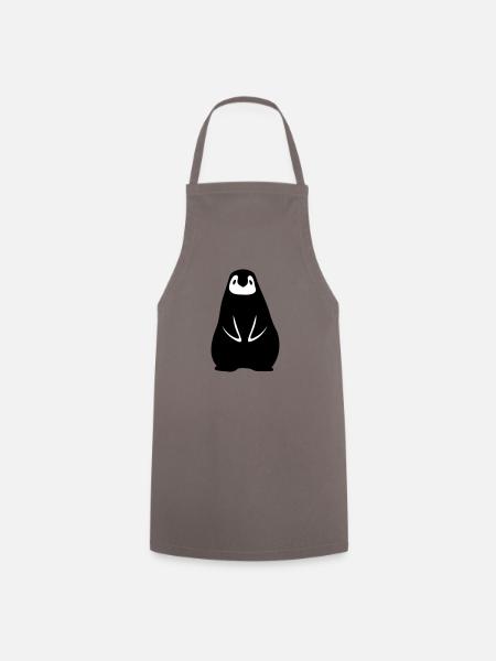 Penguin baby penguin child penguin baby gift idea - Cooking Apron - grey