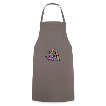 Enterrement de vie de garçon Krone Enterrement de vie de garçon - Tablier de cuisine - gris - Devant - AI Model Male 185 dark (185cm)