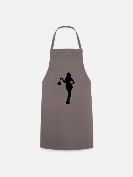 SEXY MAID - Kochschürze - Grau