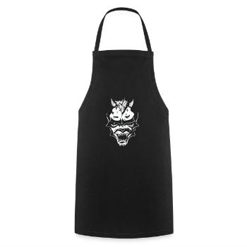 devil - Cooking Apron - black - Front - AI Model Male 185 dark (185cm)