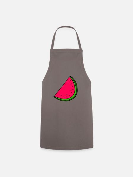 watermelon - Cooking Apron - grey