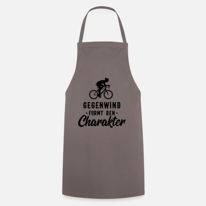 vélo - Tablier de cuisine - gris