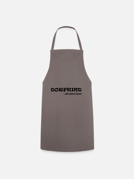 Dorfkind - Kochschürze - Grau