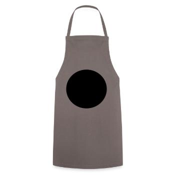 Black Dot - Kochschürze - Grau - Vorne - AI Model Male 185 dark (185cm)