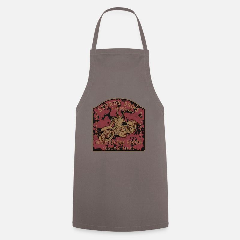 Back to the roots - Cooking Apron - grey